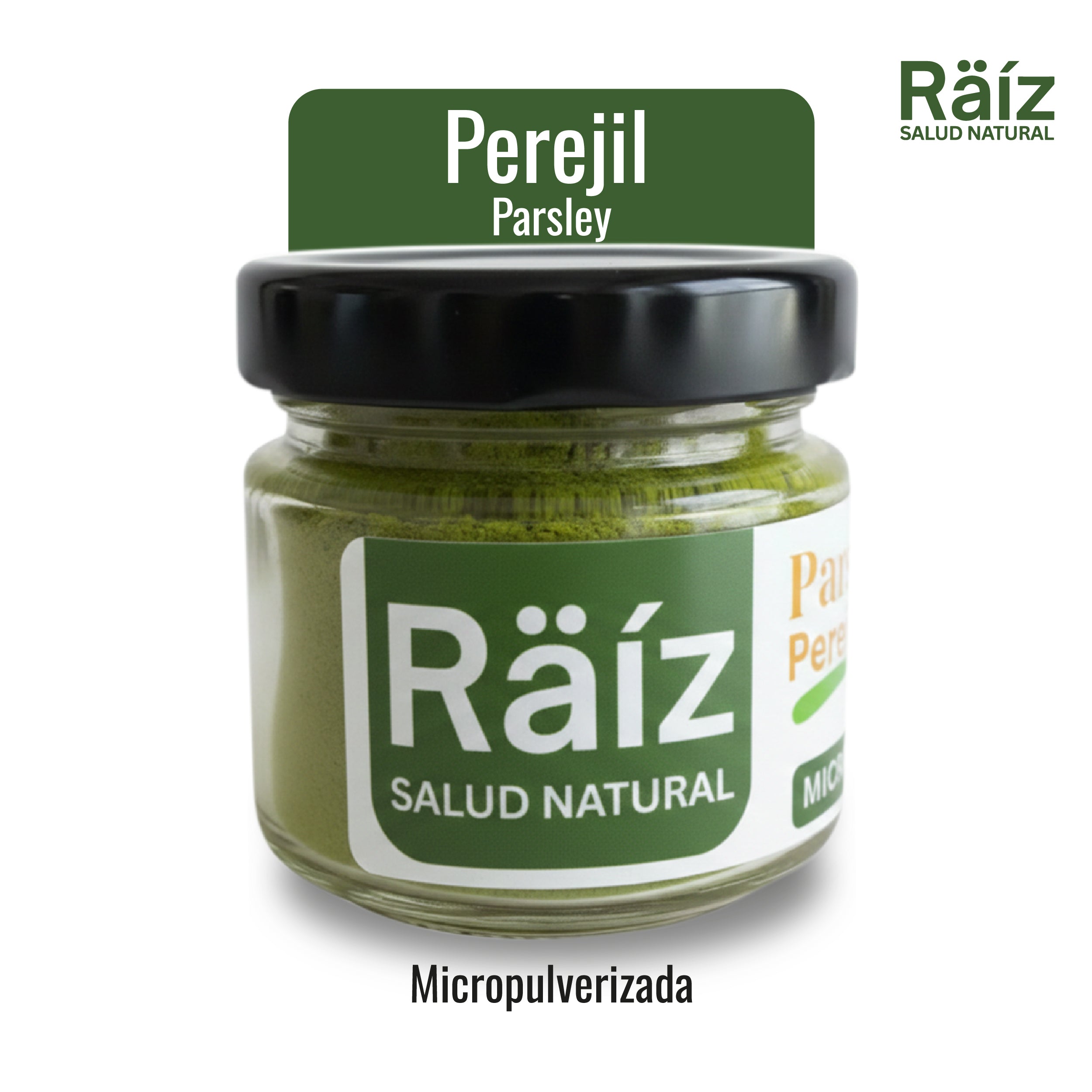 Parsley  (Chlorophyll, iron, vitamins & antioxidants)